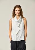 KristenseN Du Nord Crinkle Shirt in Chalk