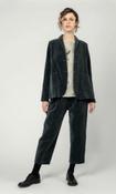 Apuntob Velvet Jacket in Deep Teal image
