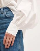 SoS Shirt with Chinese Collar White