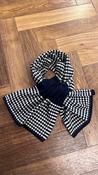 Oats &amp; Rice Keyhole Scarf in Navy