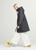 G-Lab Knee Length Shell Puffer in Dark Navy