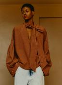 Jejia Shirt in Rust Check image