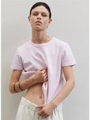 Jejia Cotton Pink Short Sleeve Tee