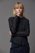 Kristensen du Nord Silk Shirt in Navy