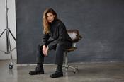Kristensen du Nord Barrel Pants in Graphite
