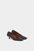 Marsell Leather Pumps in ChocoWine image