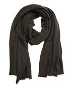 Pin1876 Cashmere Scarf in Deep Moss image