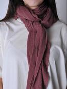 Pin1876 Cashmere Scarf in Rosewood image