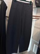 Tot-Hom Barrel Leg Trousers in Dark Navy image