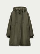 G-Lab Full Length Removal Puffer Coat in Emerald