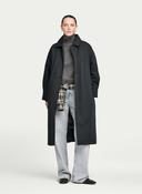 G-Lab Light Long Puffer Coat in Midnight image