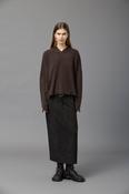 KristenseN Du Nord Cashmere Hoodie in Chocolate image
