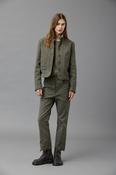 Kristensen du Nord Fitted Denim in Moss