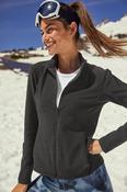 Beyond Yoga Spacedye Mock Neck Zip Up in Darkest Night image