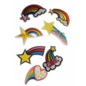 Rainbow Iron on Patches
