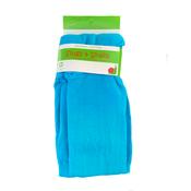 Turquoise Blue Adult Block Colour Organic Tights