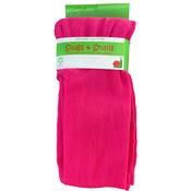 Fuchsia Pink Adult Block Colour Organic Tights image