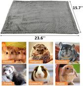 Waterproof Small Pet Blankets Washable Guinea Pig Fleece Cage