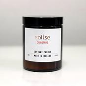 Apothecary Amber Jar Candle - Christmas image