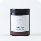 Apothecary Amber Jar Candle - Hay image