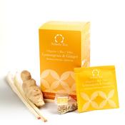 Lemongrass &amp; Ginger Organic Enveloped Pyramid Teabags, 25x2g