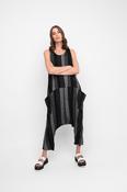 850314 Sleeveless crinkle jumpsuit image
