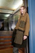 Urban Supply Drawstring Jacket - Khaki UJ647K