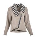 My Soul Crincle Jacket - Sand Check
