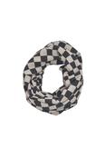 My Soul Crincle Looped Scarf - Check