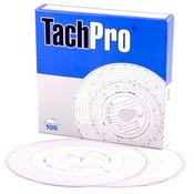 180kmh Analogue Tachograph Charts – Black
