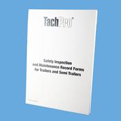 Trailer / Semi Trailer Safety Inspection &amp; Maintenance Report Book image