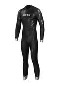 Zone3 Men's Agile Open Water Swimming- Black/ Silver/ Gunmetal image