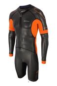 Zone3 Men's Versa Multisport Wetsuit- Black/ Orange/ Gunmetal image