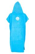 Alder Terry Towel Poncho Youth - Blue image