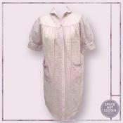 Vintage Silver Thread Robe