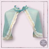 Vintage Light Blue Capelet