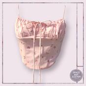 White Fox Corset Inspired Top image