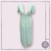 Vintage Plunge Lace Nightdress image