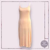Vintage Tricot Peach Pink Slip