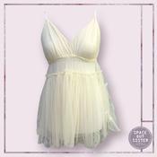 Vintage Gathered Tulle Nightdress image