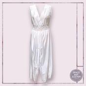 Vintage NOS Full Length White Nightdress image