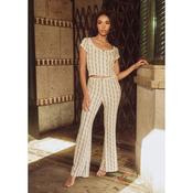 New Heirloom Rose Cami &amp; Flare Pant In Modal Rib by Kilo Brava