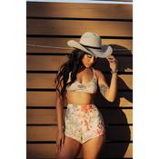 New Honey Bee Mesh High Waist Shorts by Kilo Brava image