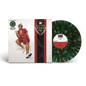 BRUNO MARS - XXIVK Magic (2024 Repress) - LP - Translucent Forest Green with Opaque Spring Green and Custard Splatter Vinyl image