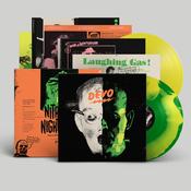DEVO - Nitrous Nightmare Halloween Live ‘75 - 2LP - ‘Laughing Gas’ (Green/Lemon Inkspot + Lemon) Vinyl image