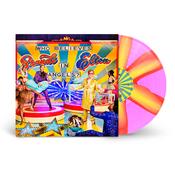 ELTON JOHN &amp; BRANDI CARLILE - Who Believes In Angels? - LP - Neon Pink Transparent &amp; Yellow Spiral Effect Vinyl [APR 4] image
