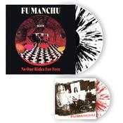 FU MANCHU - No One Rides For Free (Repress) - LP - White with Black Splatter Vinyl + Bonus 7''' on Red with White Splatter Vinyl image