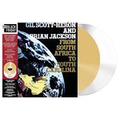 GIL SCOTT HERON &amp; BRIAN JACKSON - From South Africa To South Carolina - 2LP - Gold &amp; White Vinyl [RSD Black Friday 2024] image