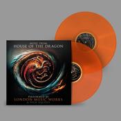 RAMIN DJAWADI | LONDON MUSIC WORKS &amp; NICK SQUIRES - Music From 'House Of The Dragon' (Original Soundtrack) - 2LP - 'Orange Edge Glow' Vinyl image