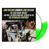 JOHN WILLIAMS - John Williams Conducts The Star Wars Trilogy (Repress) - 2LP - 180g Half Green, Half White Coloured Vinyl image